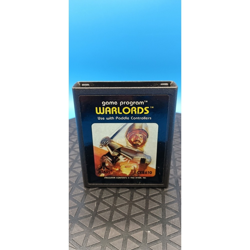 Warlords Atari 2600 1981 Authentic Cartridge CX2610 Action Adventure Game